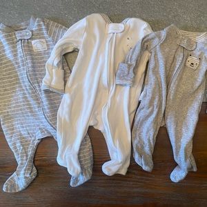 Carters - Set of 3 Newborn Sleepers
